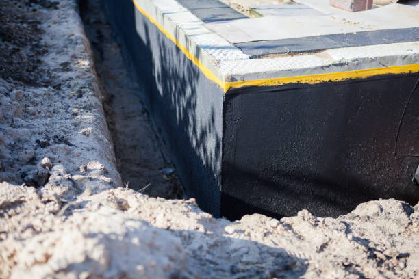 Residential Waterproofing installation at a Forest, OH home by SJ Waterproofing Pros